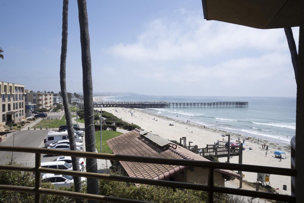 Accessible Balcony with beach view